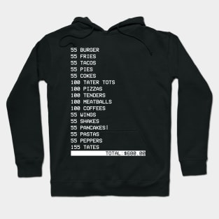 55 Burgers 55 Fries Take My Order Funny Hoodie